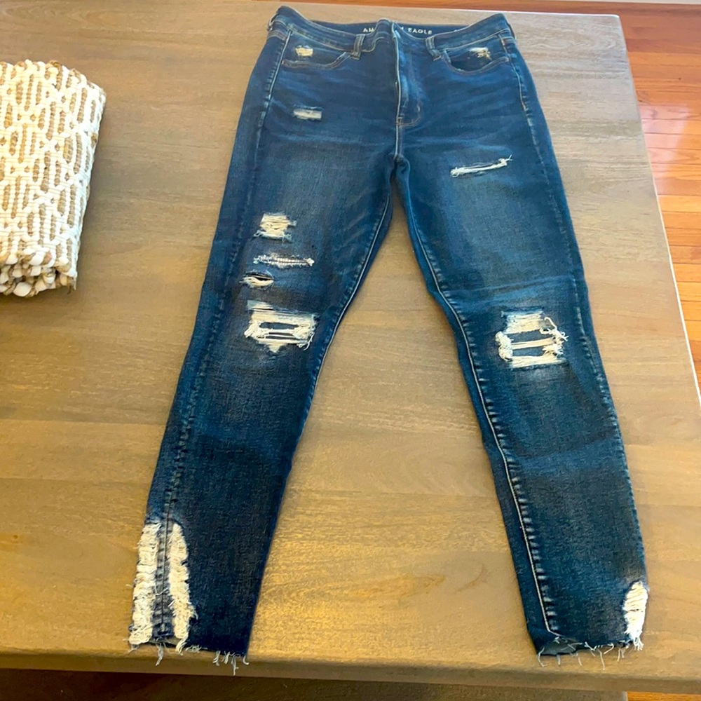 American Eagle Super Hi Rise Jegging size 12